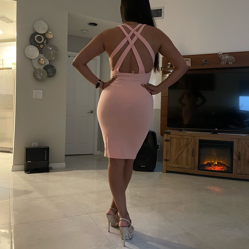 Pink dress
